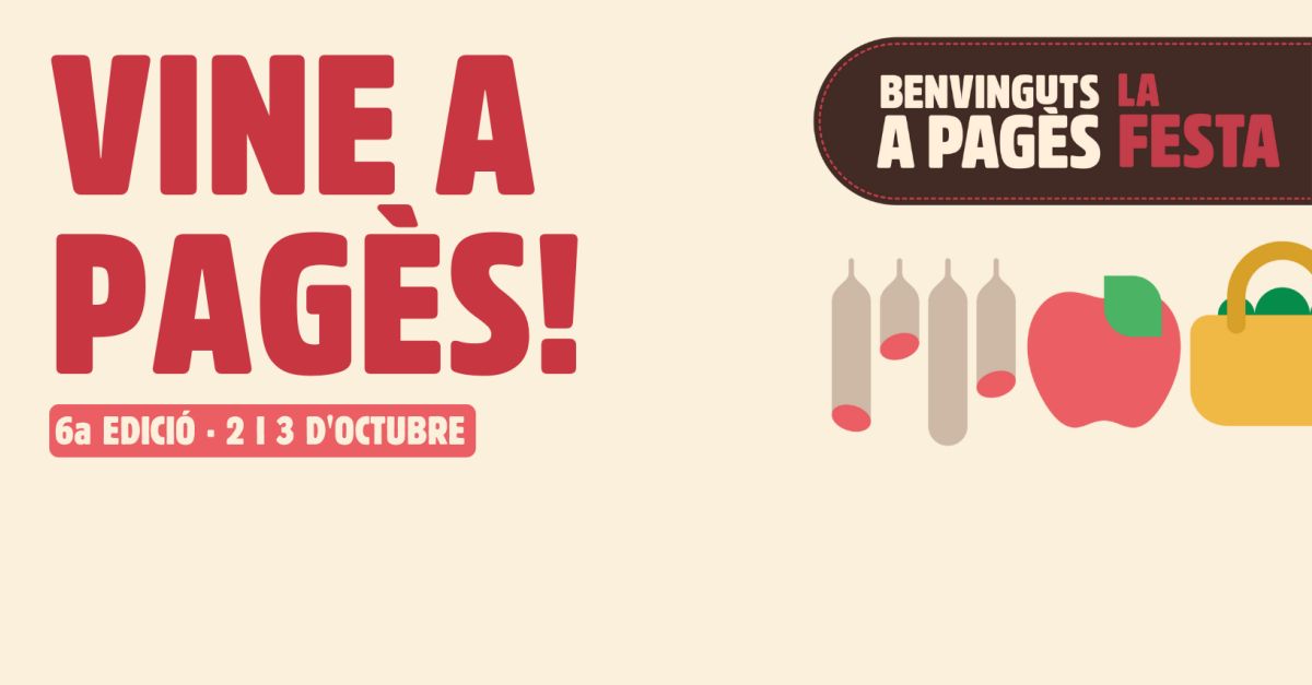 6a edició Benvingut a Pagès 6a edició Benvingut a Pagès