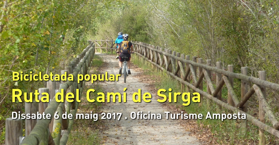 Bicicletada popular �Cam� de Sirga�
