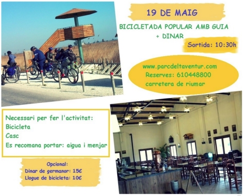 Bicicletada Popular amb Deltaventur Bicicletada Popular amb Deltaventur