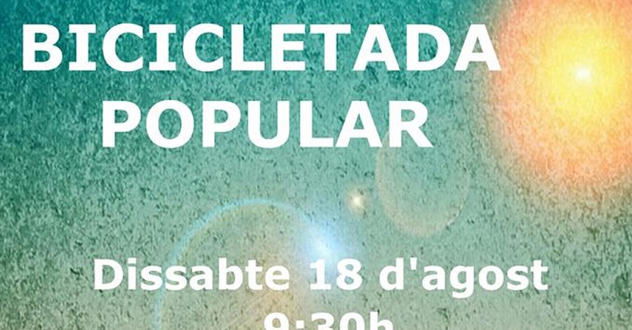 Bicicletada popular Bicicletada popular