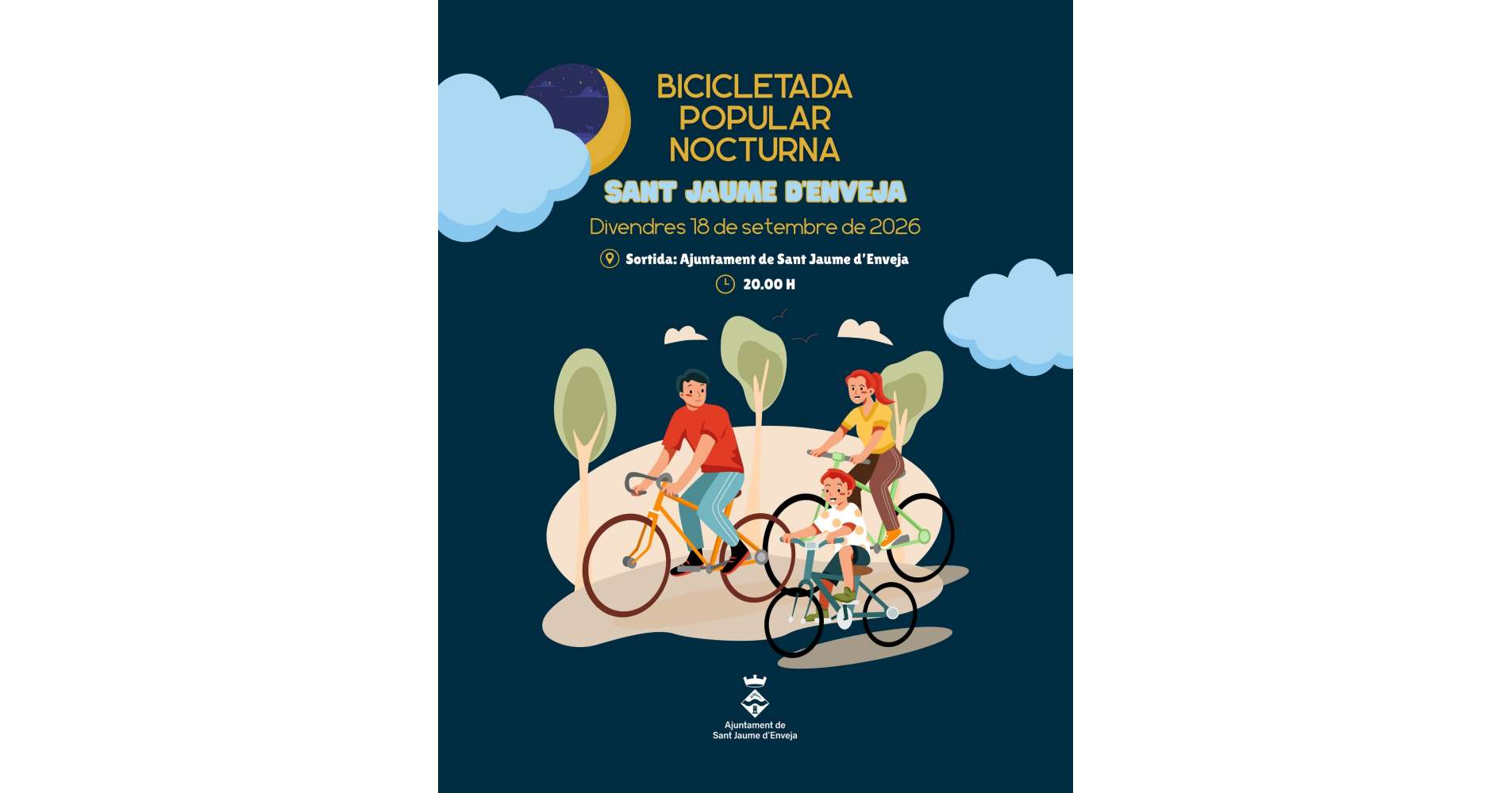 Bicicletada popular nocturna