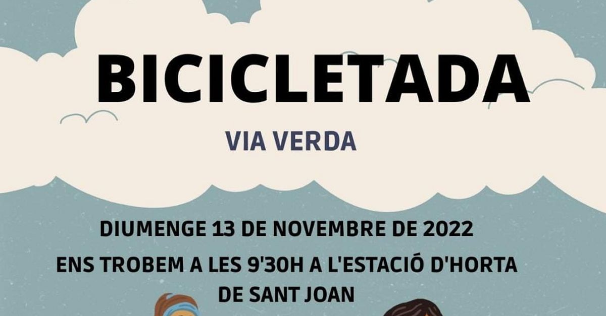 Bicicletada por la V�a Verde