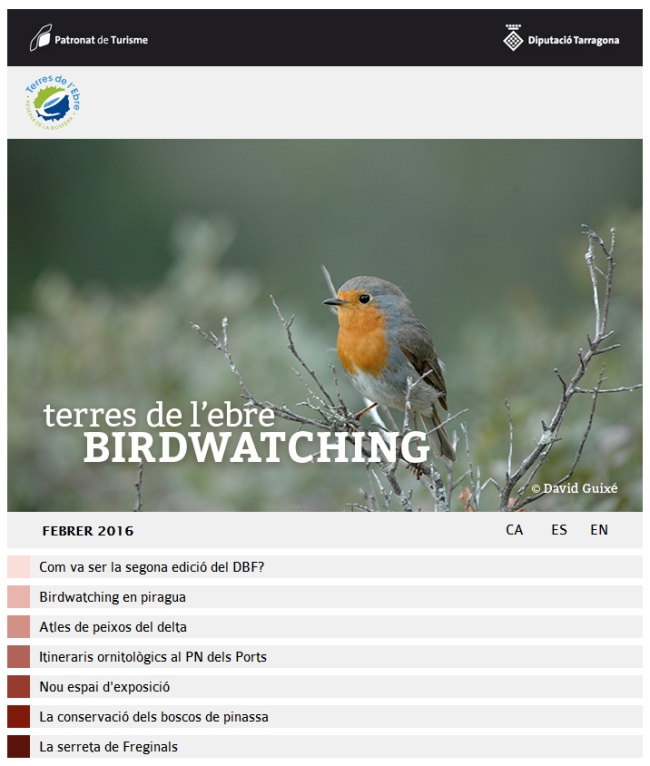 Butllet Birdwatching Terres de l’Ebre - febrer 2016 | EbreActiu.cat, revista digital d’oci actiu | Terres de l’Ebre ...