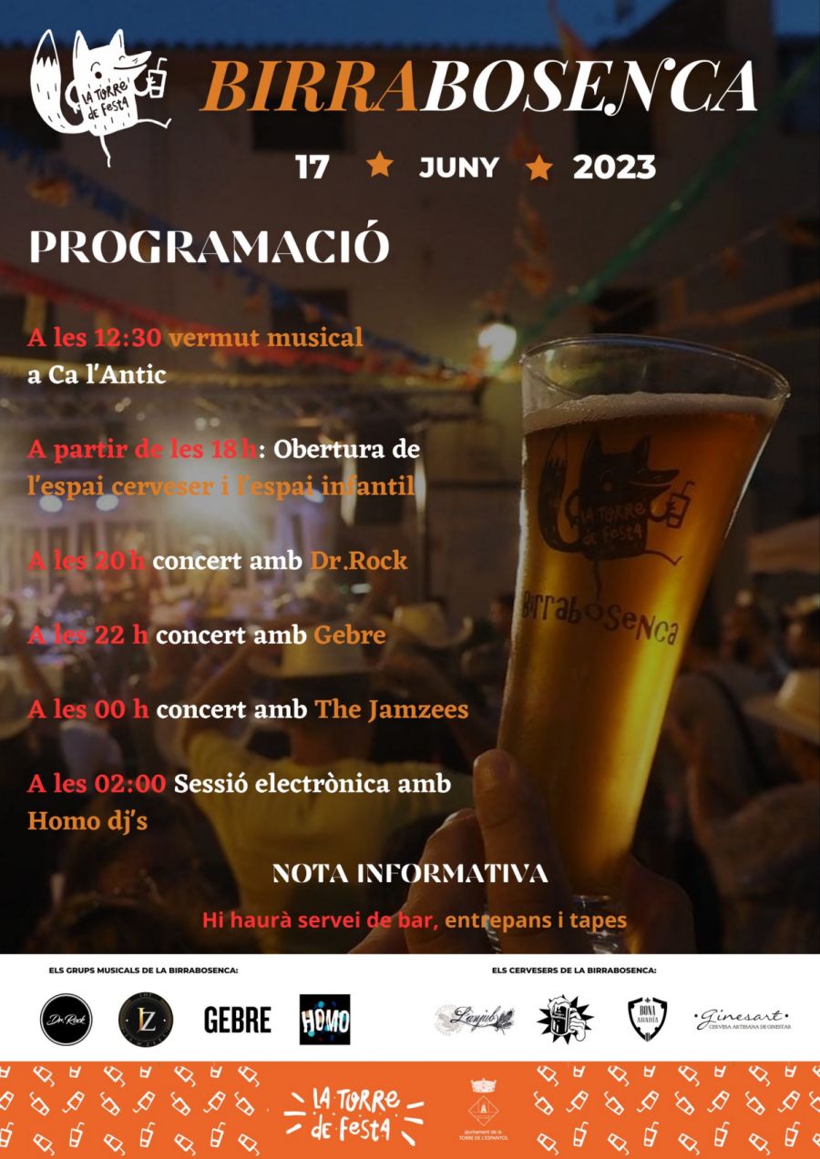 Birrabosenca 2023. V Mostra de Cervesa artesana de proximitat Birrabosenca 2023. V Mostra de Cervesa artesana de proximitat