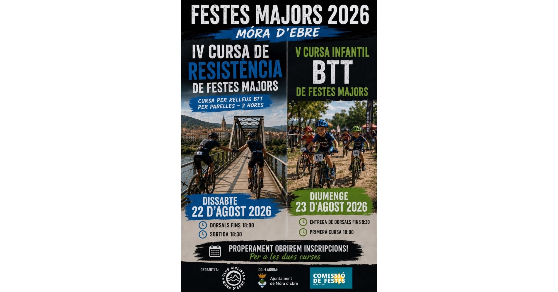 IV Carrera de resistencia y V Carrera infantil BTT (Festes Majors de M�ra d�Ebre)