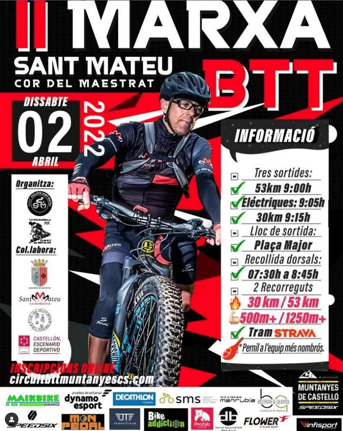 Cursa BTT Sant Mateu Cursa BTT Sant Mateu