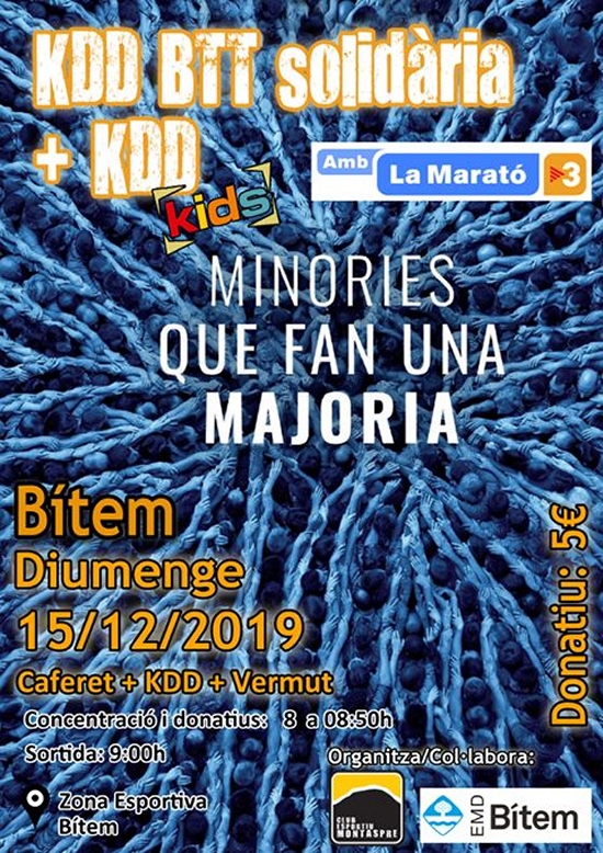 KDD BTT solid�ria + KDD kids a B�tem