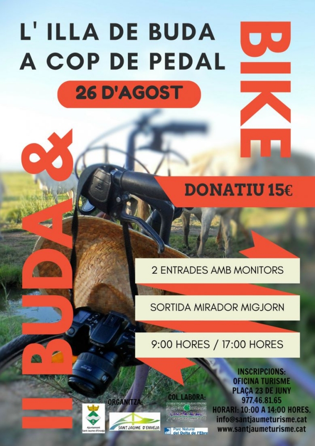 II Buda & Bike. L&rsquo;Illa de Buda a cop de pedal