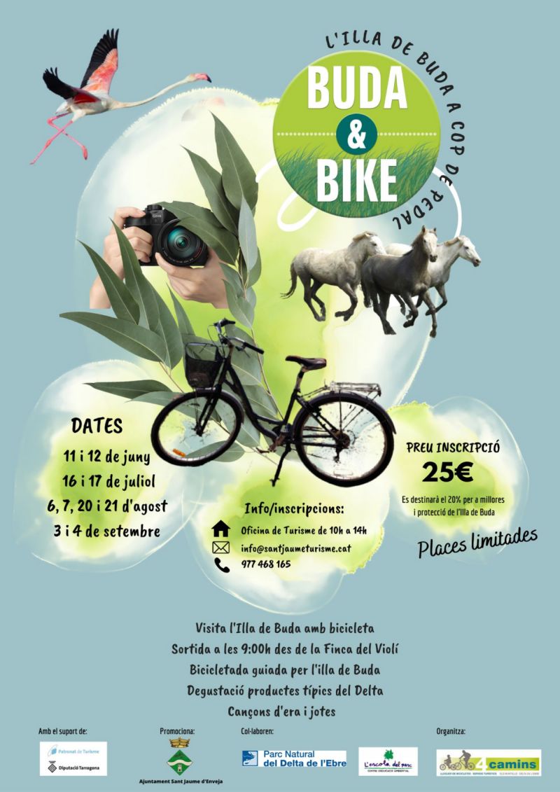Buda & Bike 2022, l�illa de Buda a cop de pedal