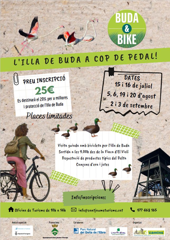 Buda & Bike, l’illa de Buda a cop de pedal