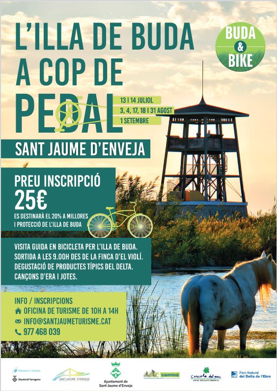 Buda & Bike, l’illa de Buda a cop de pedal - edició 2024 Buda & Bike, l’illa de Buda a cop de pedal - edició 2024