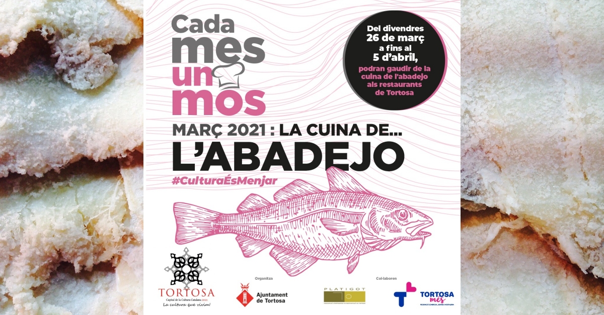 Cada mes un mos: la cuina de l&rsquo;abadejo
