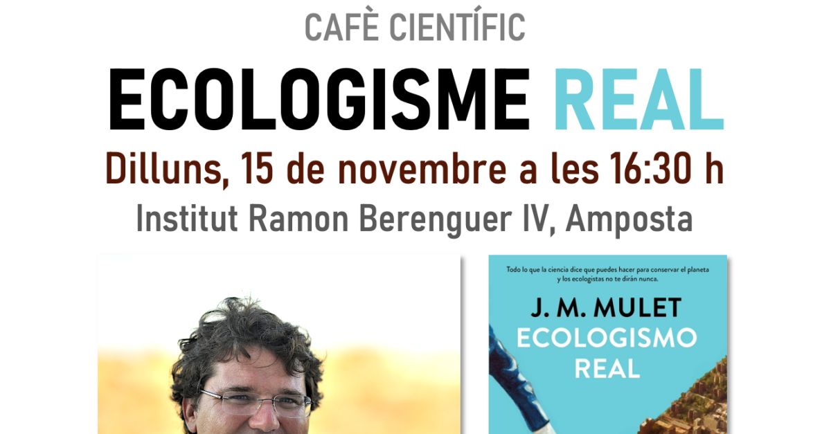 Caf� cient�fic: Ecologisme real