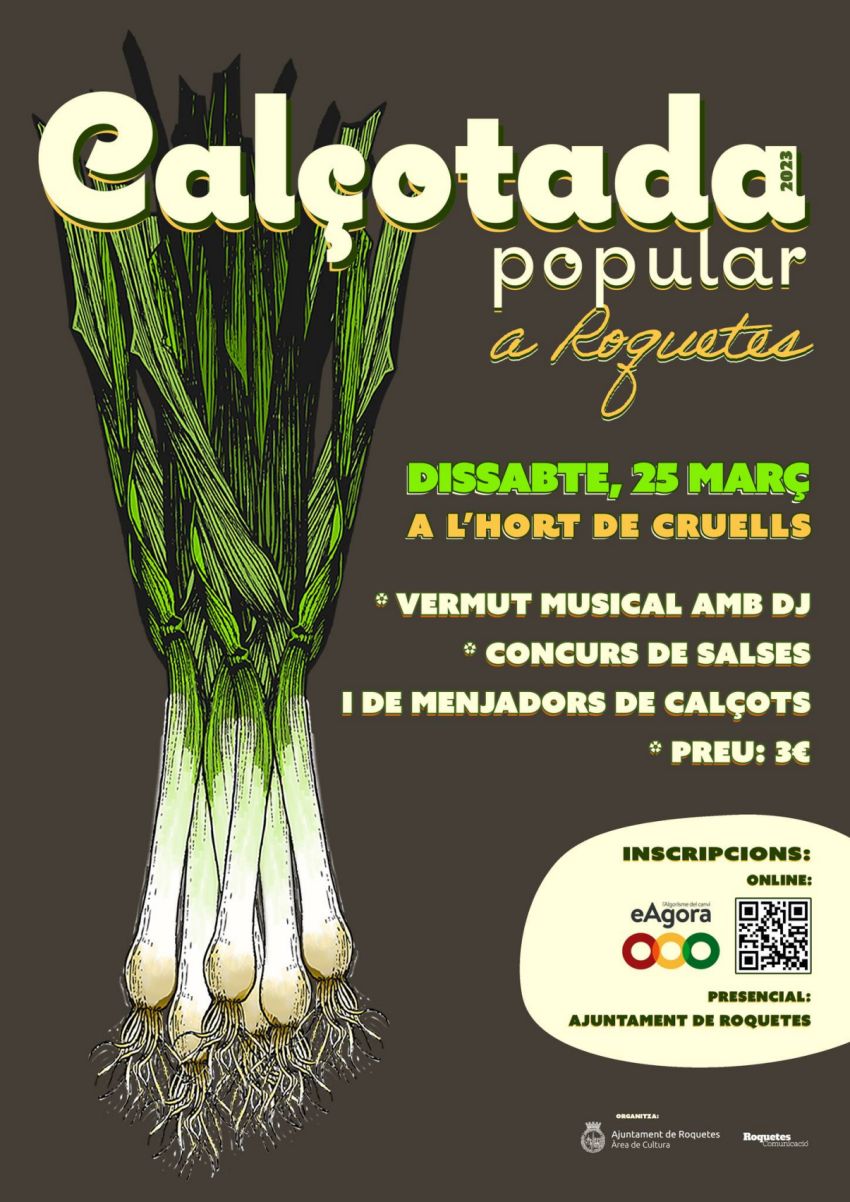 Calçotada popular a Roquetes Calçotada popular a Roquetes
