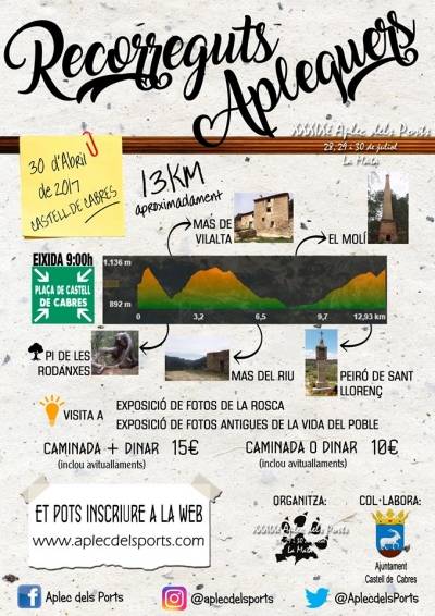 III Marxa cam� de l�Aplec dels Ports- La Mata 2017