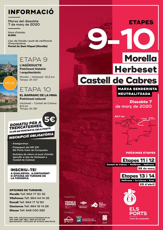 Etapa 9 i 10 del Cam� de Conquesta