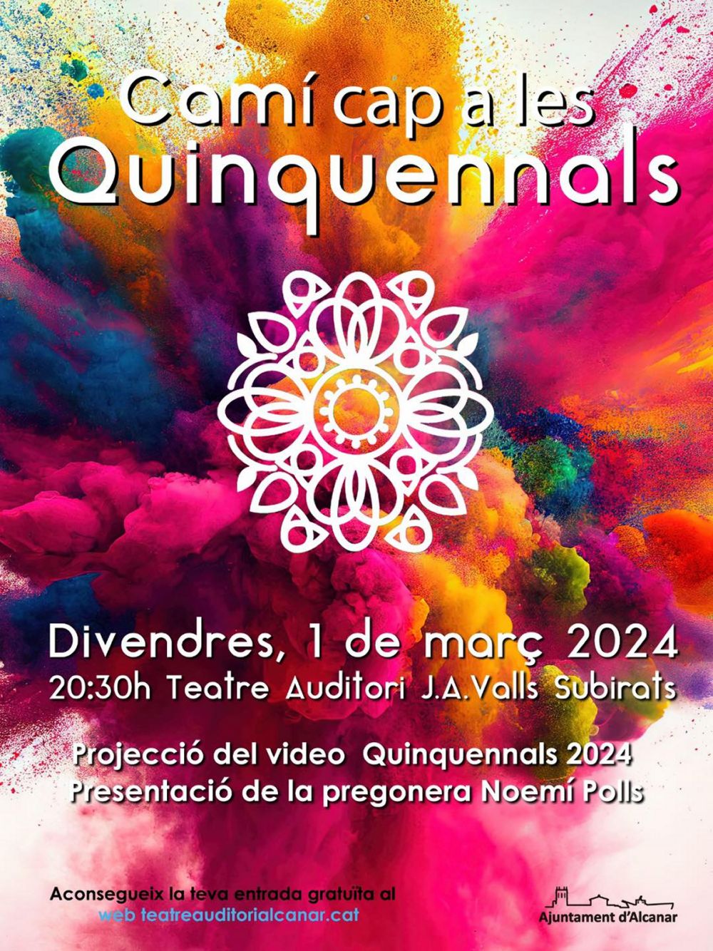 Cam� cap a les Quinquennals Alcanar 2024