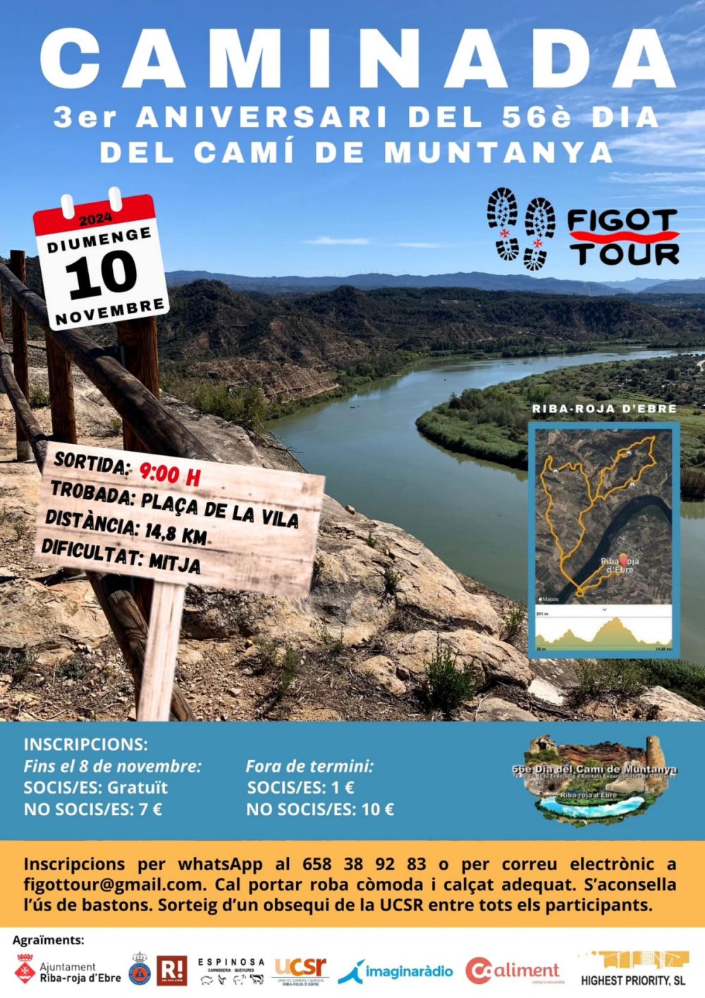 Caminada del III Aniversari del 56� Dia del Cam� de Muntanya