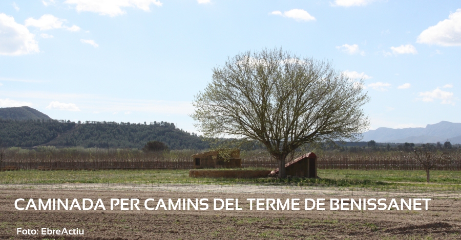 Primavera cultural Benissanet 2020: Caminada per camins del terme de Benissanet Primavera cultural Benissanet 2020: Caminada per camins del terme de Benissanet