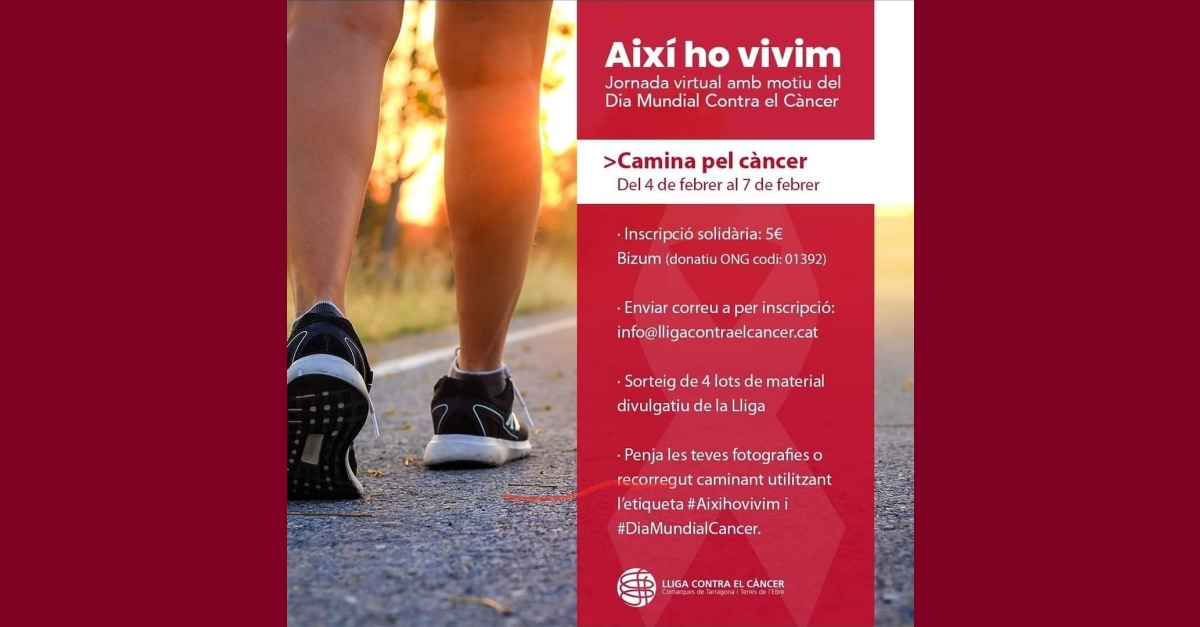 Camina por el c�ncer