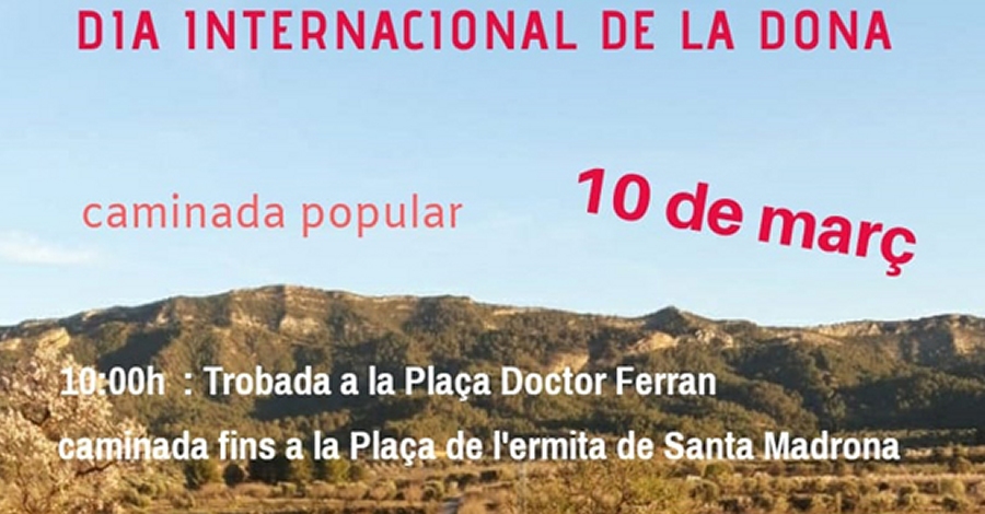 Caminata popular en Corbera d�Ebre