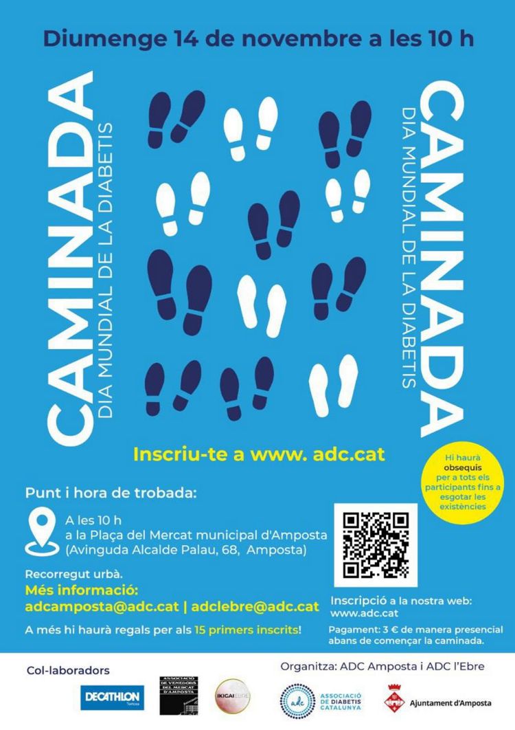 Caminada pel Dia Mundial de la Diabetis Caminada pel Dia Mundial de la Diabetis