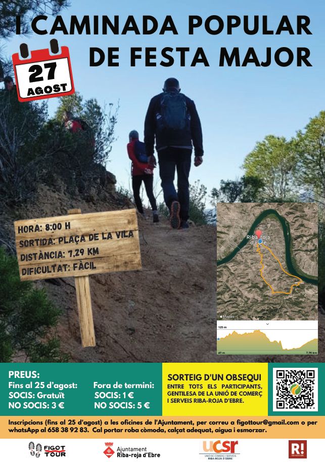 Caminada popular de Festa Major de Riba-roja d�Ebre