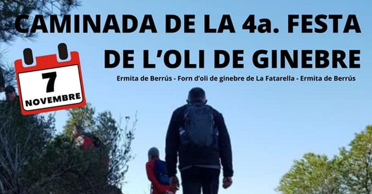 Caminata de la 4a Festa de l�Oli de Ginebre