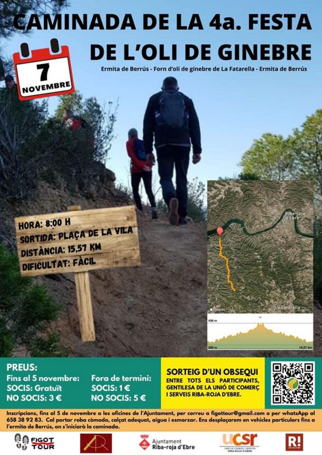 Caminada de la 4a Festa de l�Oli de Ginebre