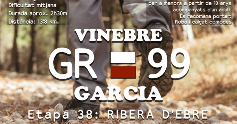Caminata popular GR-99 Vinebre-Garcia