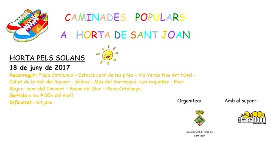 Caminata popular "Horta pels Solans"