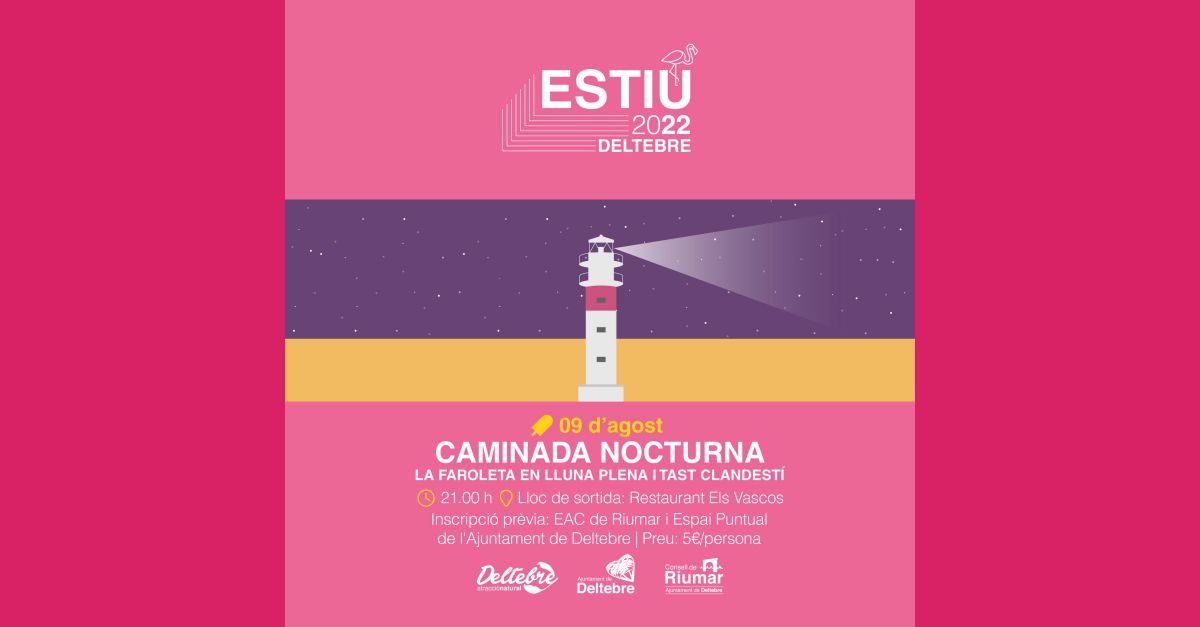 Caminada nocturna La Faroleta en lluna plena i tast clandest�