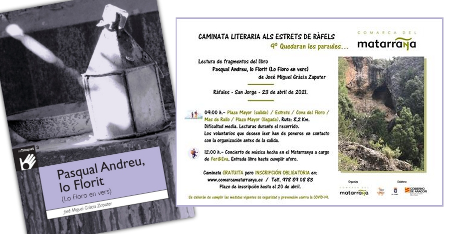 Caminada literària als Estrets de Ràfels Caminada literària als Estrets de Ràfels