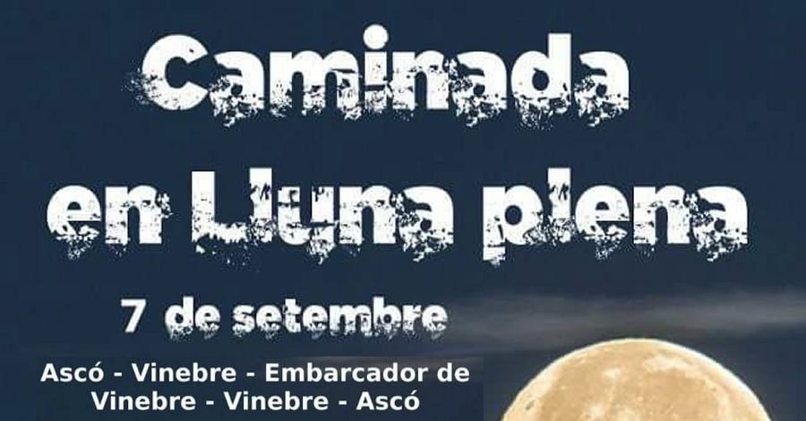 Caminata en luna llena