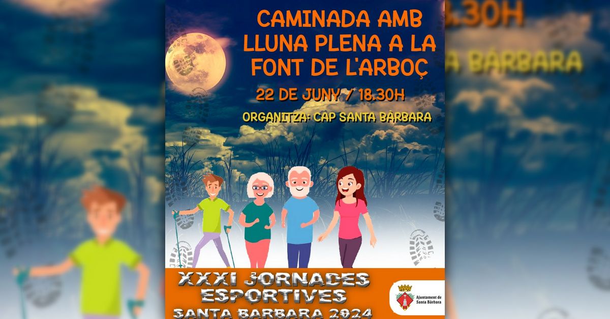Caminata con luna llena a la Font de l�Arbo�