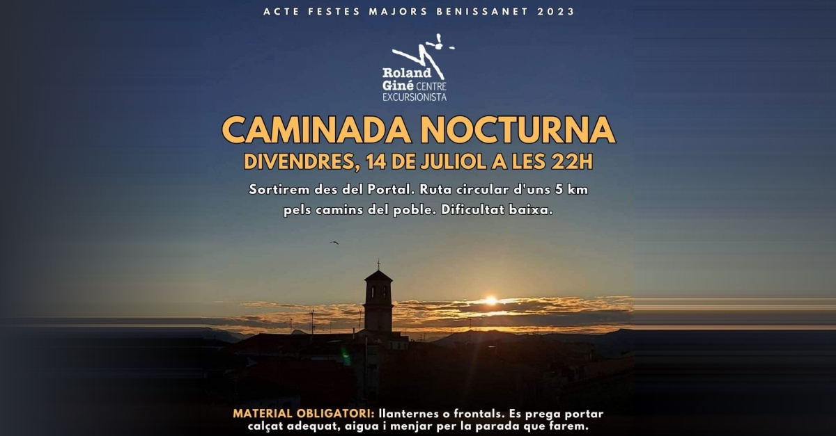 Caminada nocturna