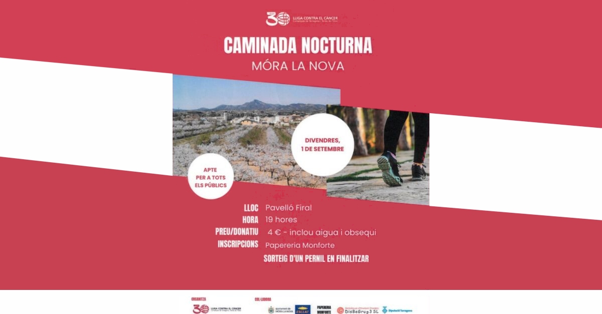 Caminata nocturna M�ra la Nova