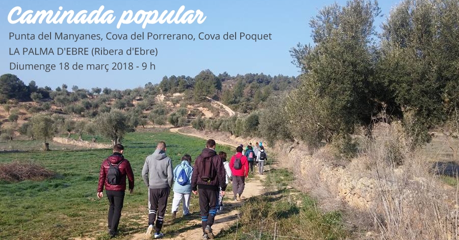 Caminata popular en la Palma d&rsquo;Ebre 