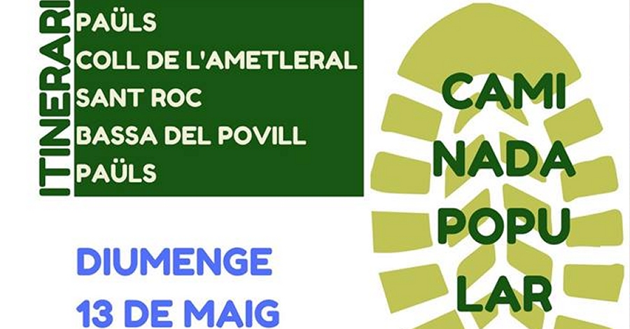 Caminata popular solidaria Pa�ls