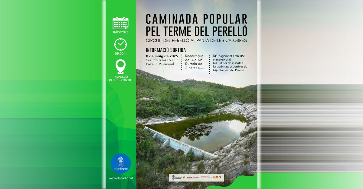 Caminata popular por el t�rmino de El Perell�