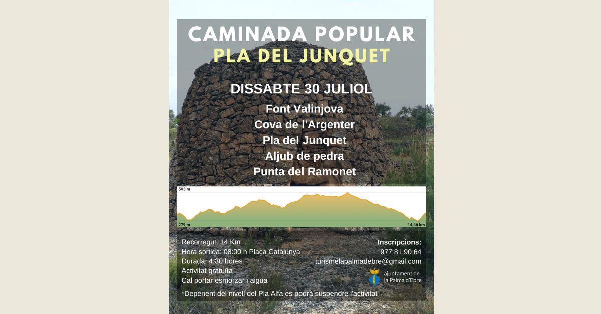 Caminata popular Pla del Junquet Caminata popular Pla del Junquet