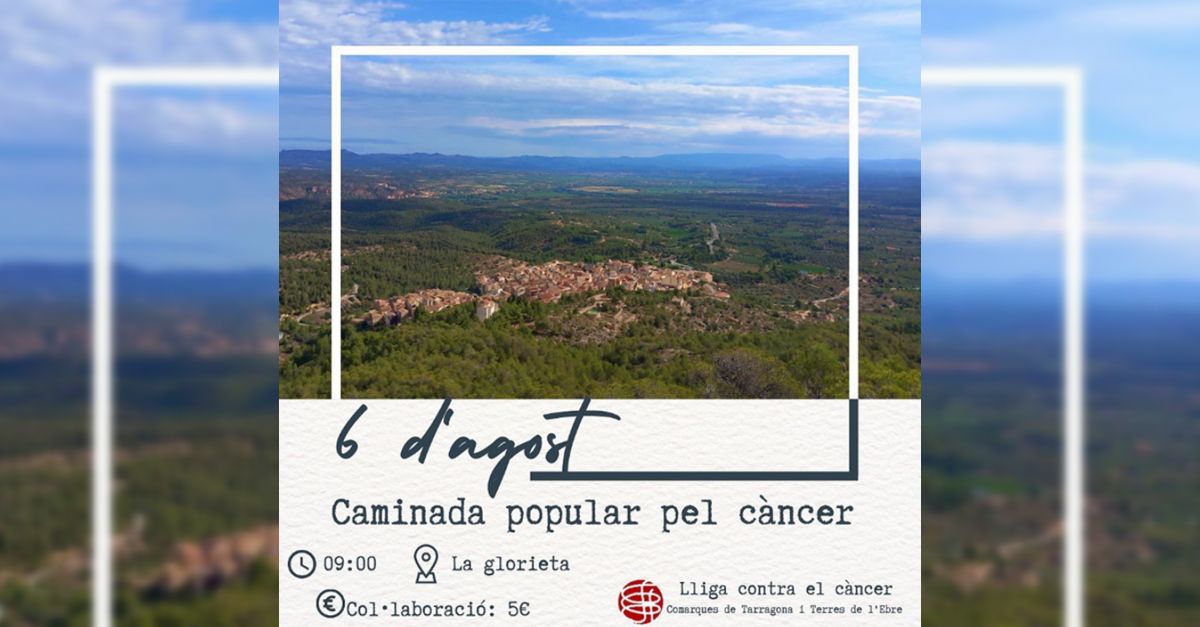 Caminata popular por el c�ncer en Rasquera