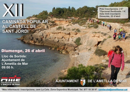 XII Caminada popular al Castell de Sant Jordi