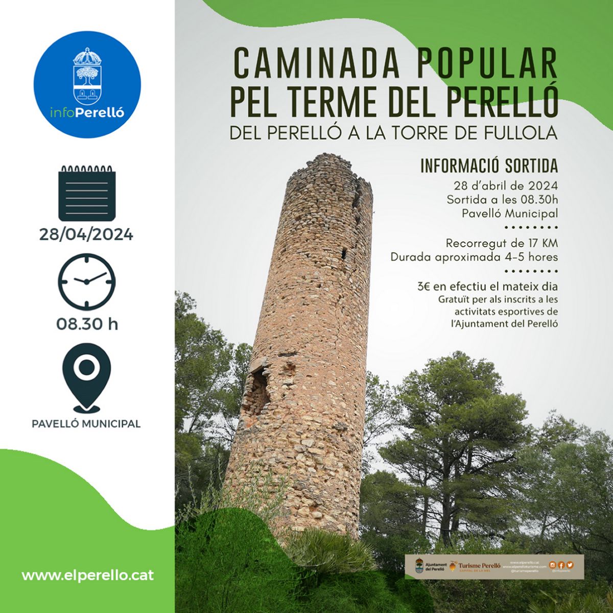 Caminada popular pel terme del Perelló Caminada popular pel terme del Perelló