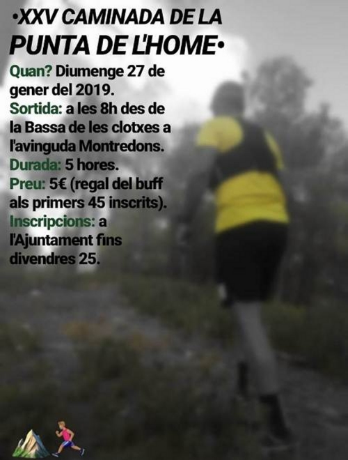 XXV Caminada de la Punta de l’Home de Flix XXV Caminada de la Punta de l’Home de Flix