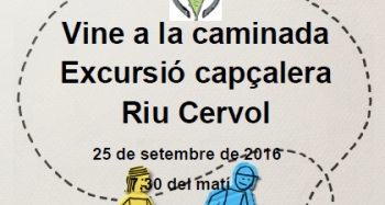 Vine a la caminada excursi� a la cap�alera del riu Cervol