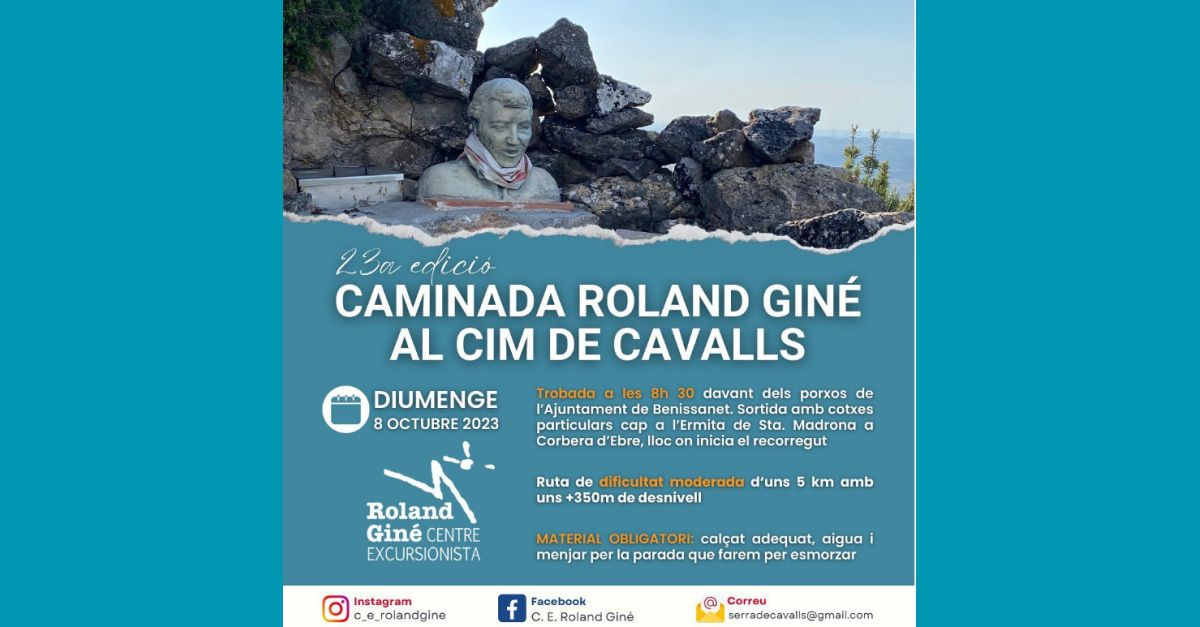 23a edició de la Caminada Roland Giné al cim de Cavalls 23a edició de la Caminada Roland Giné al cim de Cavalls
