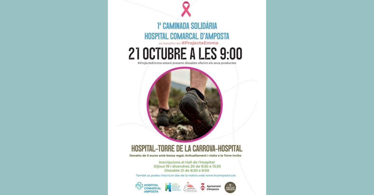 1a Caminata solidaria Hospital Comarcal d�Amposta