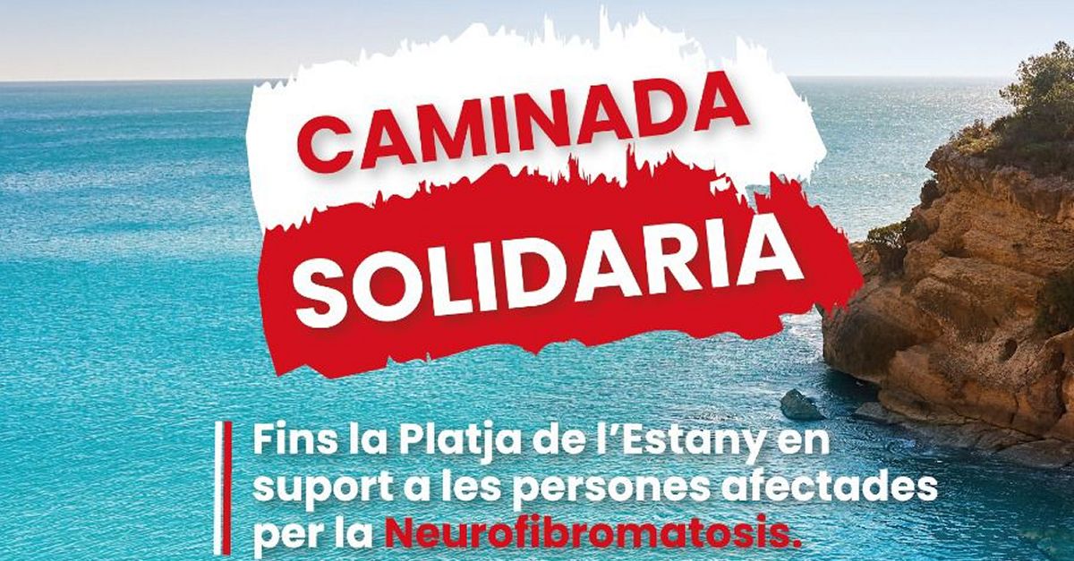 Caminada solid�ria fins a la platja de l�Estany
