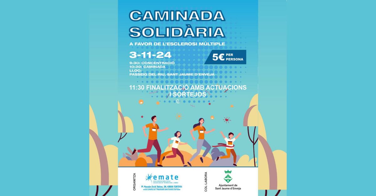 Caminada solid�ria a favor de l�esclerosi m�ltiple